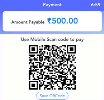 UPI Payment Step 1