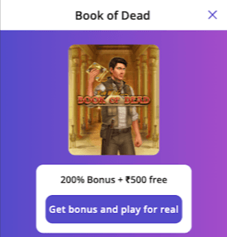 Casino Days Book of Dead